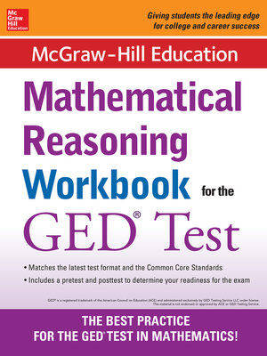 McGraw-Hill Education Mathematical Reasoning Workbook for the GED Test - ebook